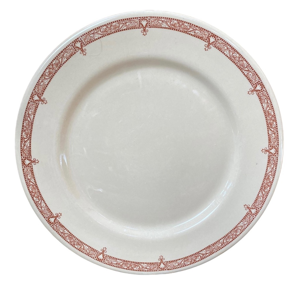 Vintage Inca Ware Shenango Rimrol Edgemere Dinner Plate 11"